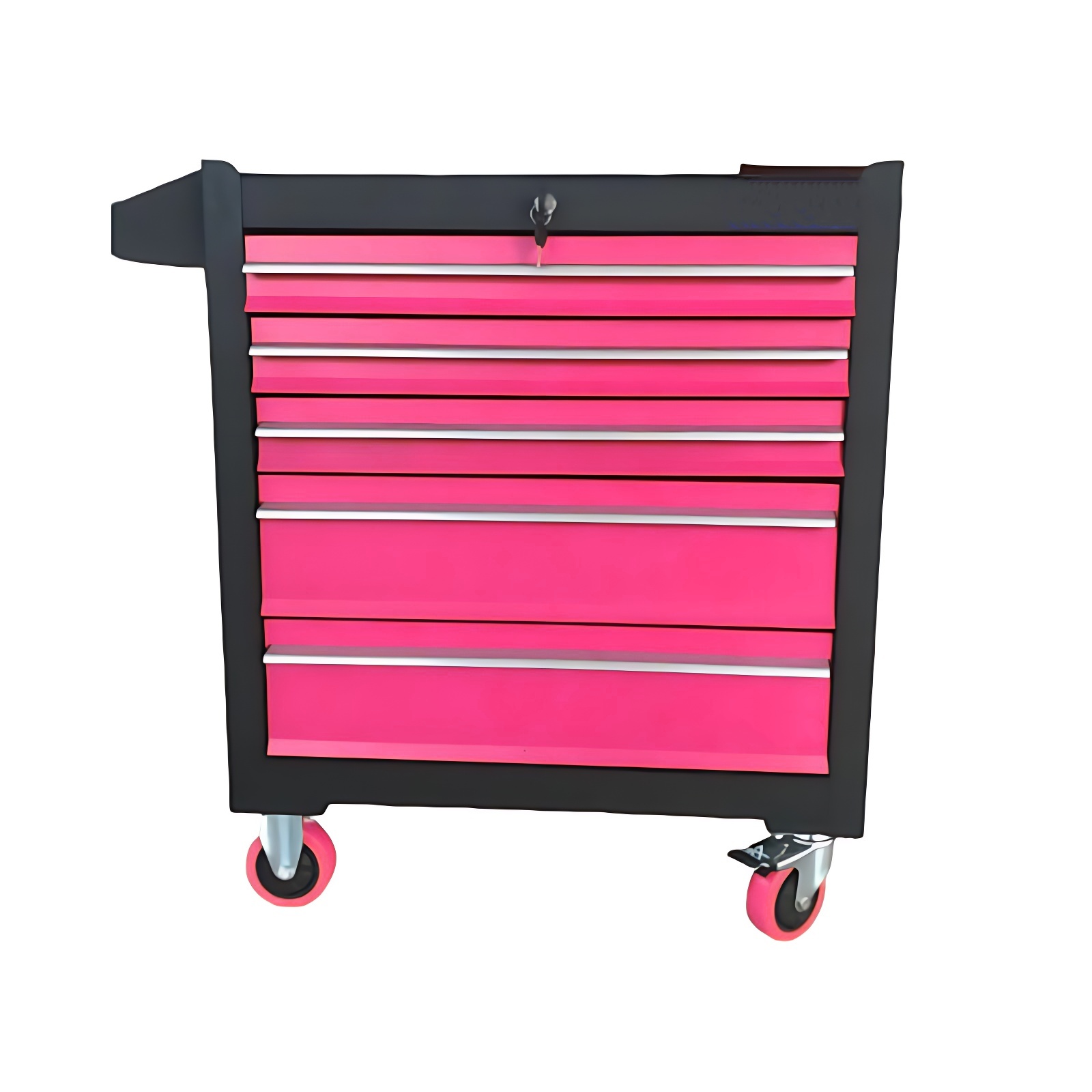 Tools Trolley For Workshop - Werkzeugwagen mit Handwerkzeugsets, Neuer 7-Schubladen Mechaniker-Werkstattwagen,
