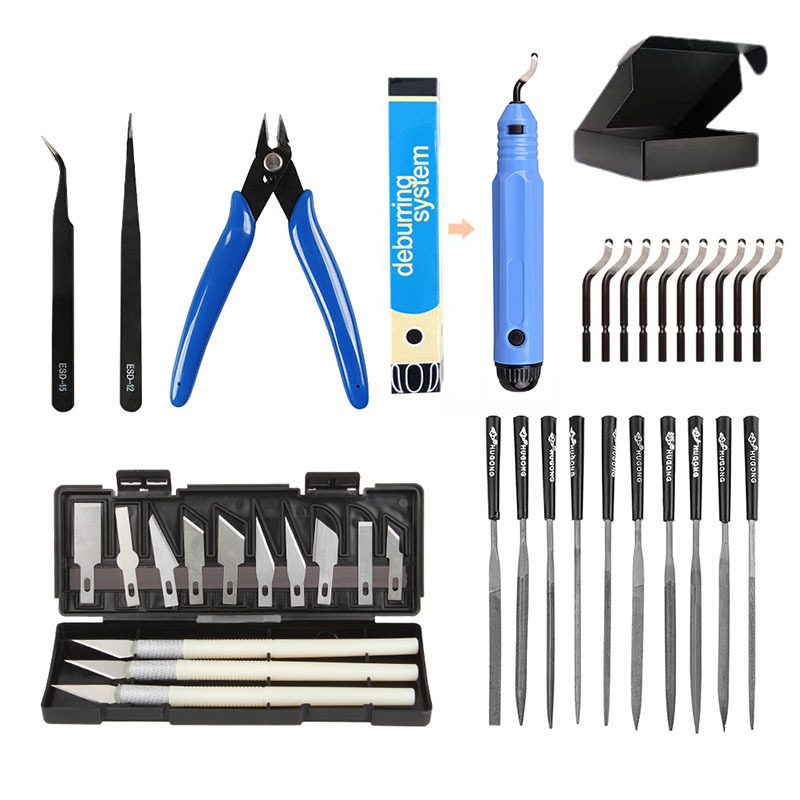 Tools Vape - 38 Stück 3D-Modell Schleifwerkzeug Entgraten Graviermesser