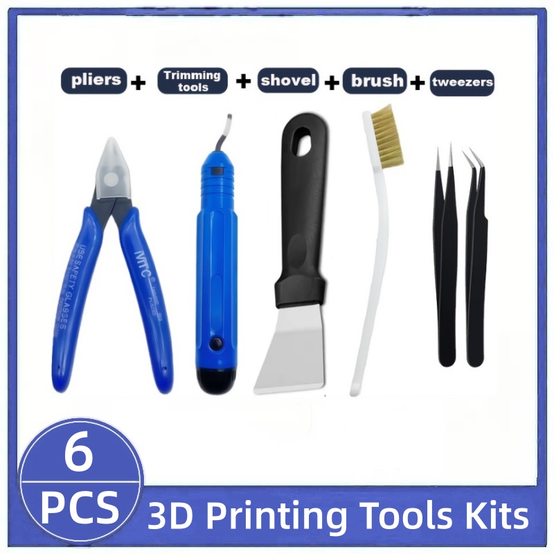 Tools Vape - 3D-Druckwerkzeuge, verschiedene Werkzeugarten, Scheren, Reinigungsnadeln, Pinzetten,