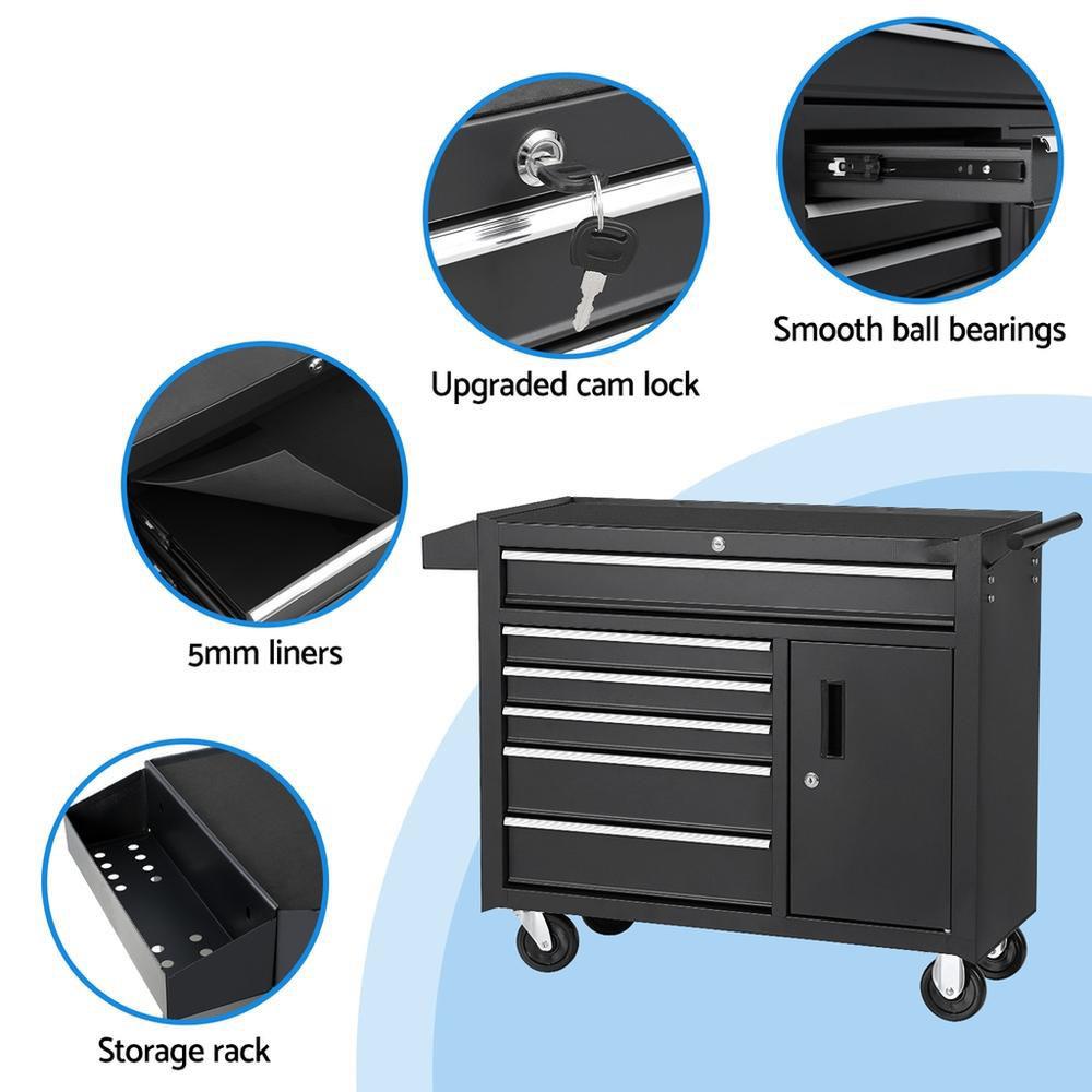 6-Schubladen-Werkzeugschrank m – Tools Trolley For Workshop Bewertung und Preis