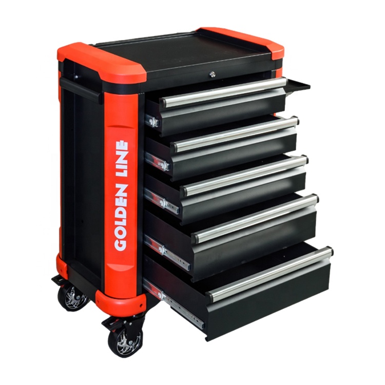 Werkstattwagen mit 5 Schublade – Tools Trolley For Workshop Bewertung und Preis