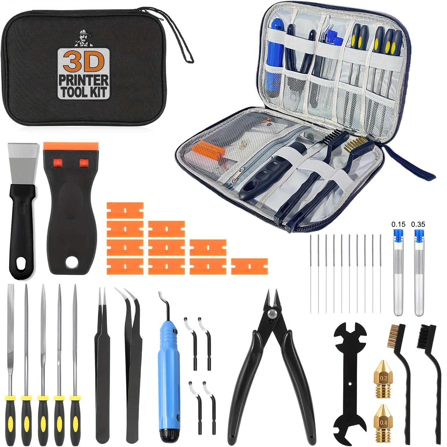 3D-Drucker Werkzeugset, 33-tei – Tools Vape Bewertung und Preis