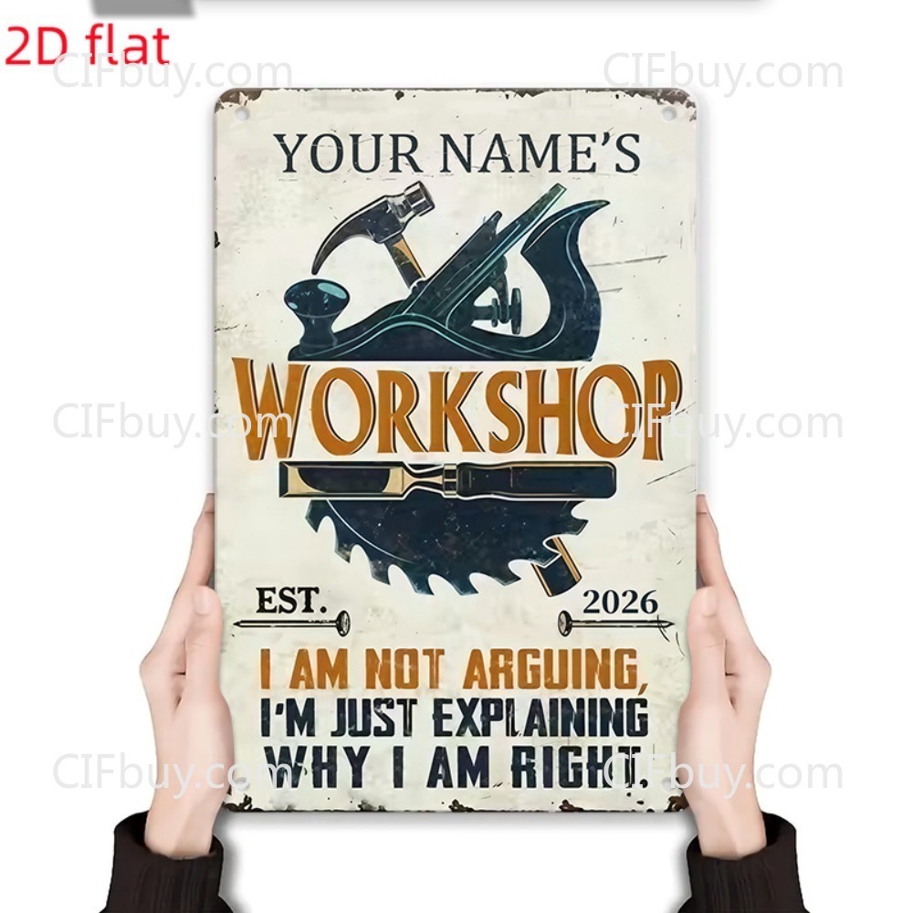 2D Flaches Individuelles Namen – Workshop Tools With Name Bewertung und Preis